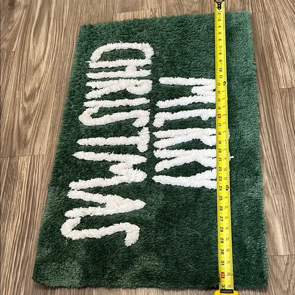 RAE DUNN Green Merry Christmas Bathroom Mat - Picture 2 of 8